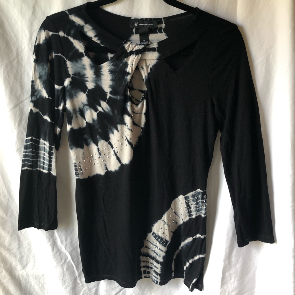 INC International Concepts | Tie Dye Top